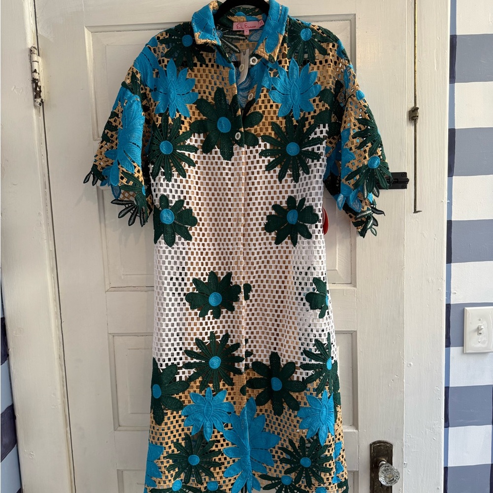 Eva Franco /Anthropologie dress with slip